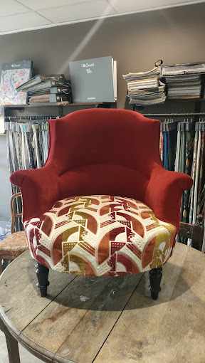 Fauteuil Crapaud restauré